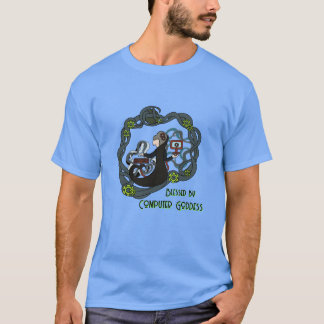 T-shirt Bénie par la déesse de l'informatique