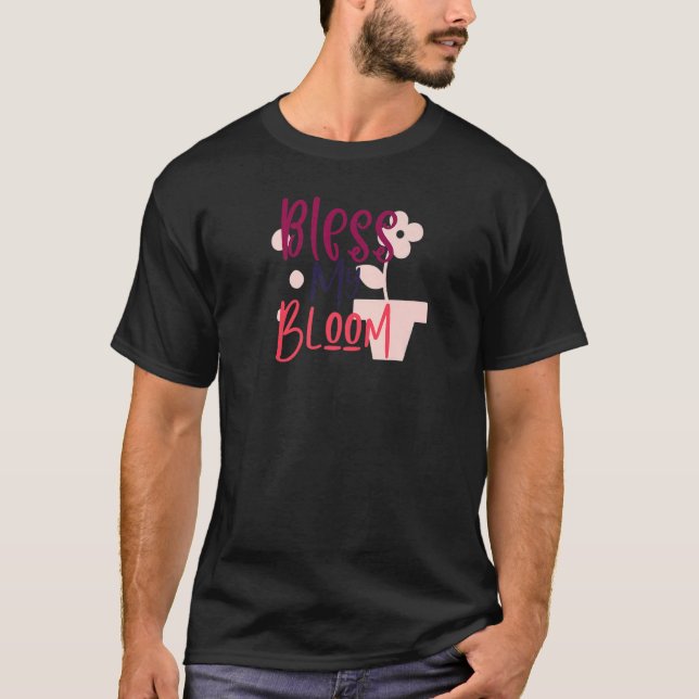 T-shirt Bénir ma fleur (Devant)