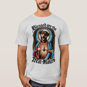 T-shirt Bénis sont les traiteurs, drôle et humour de chien