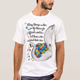 T-shirt Bénissez ceux qui voient la vie à travers un autre
