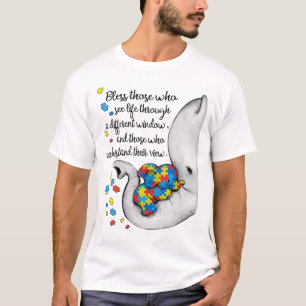 T-shirt Bénissez ceux qui voient la vie à travers un autre