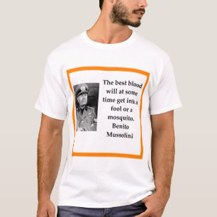 T-shirt Benito Mussolini