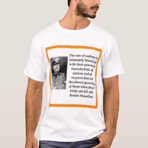 T-shirt Benito Mussolini