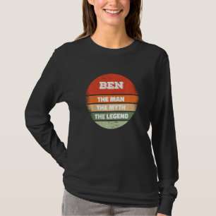 T-shirt Benjamin Ben L'Homme Le Mythe La Légende