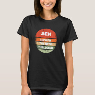 T-shirt Benjamin Ben L'Homme Le Mythe La Légende