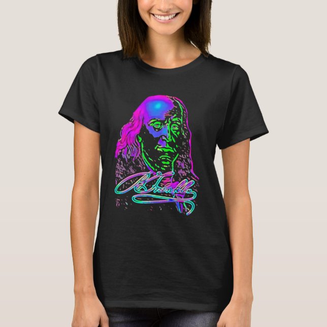T-shirt Benjamin Franklin (Devant)
