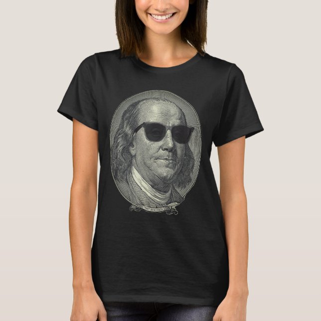 T-shirt Benjamin Franklin The Benjamin Its All About  (Devant)