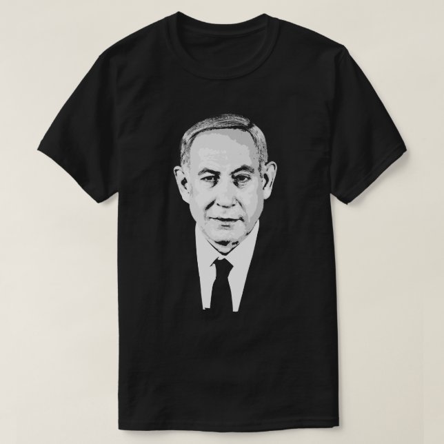 T-shirt Benjamin Netanyahu (Design devant)