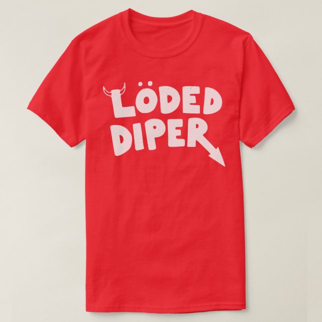 T-shirt Benne à couches chargées (Design devant)