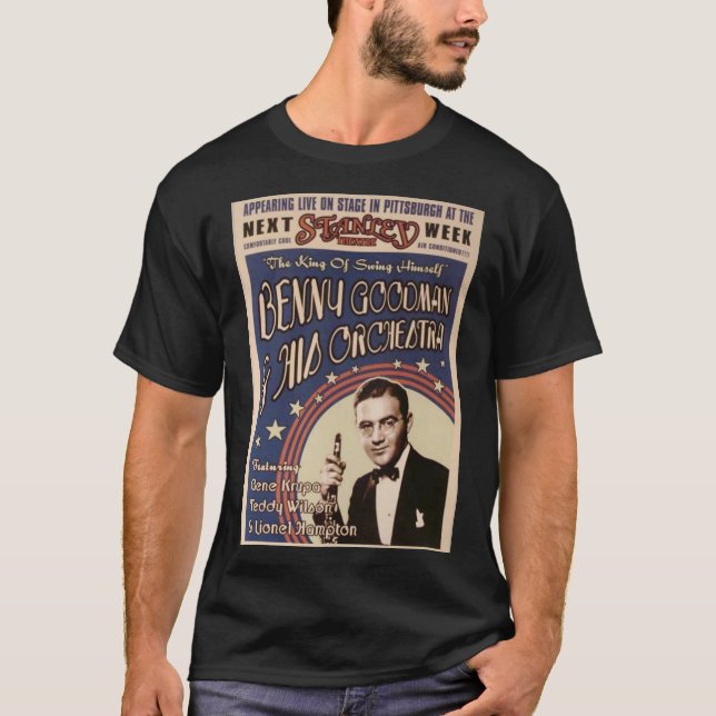 T-shirt Benny Goodman  (Devant)