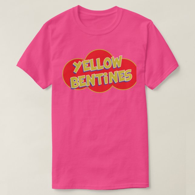 T-shirt Bentines jaunes (Design devant)