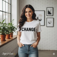 T-Shirt "Benutzerdefiniert ändern" für die Leinwan