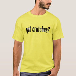T-shirt béquilles obtenues ?