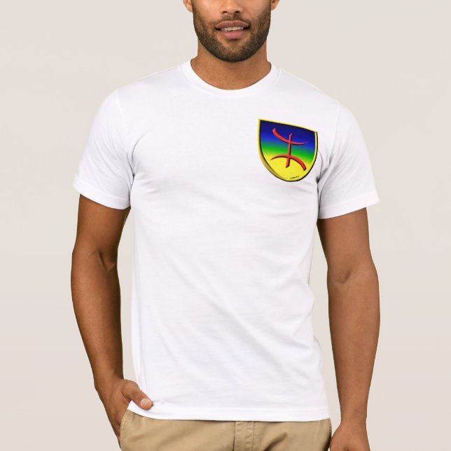T-shirt berbere de blason (Devant)