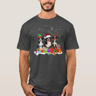 T-shirt Berese Mountain Dog Lights Christmas Matching Fam