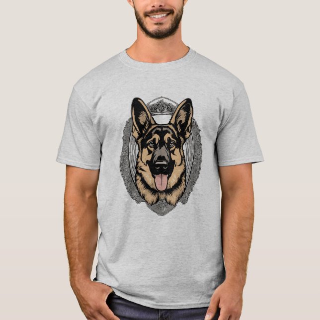 T-shirt berger allemand (Devant)