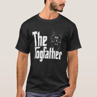 T-shirt Berger allemand Chien papa Dogfather Chiens Daddy