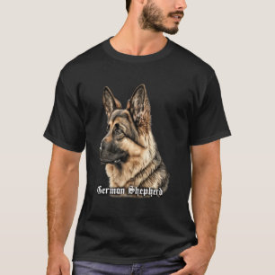 T-shirt Berger allemand chien policier K-9