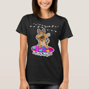 T-shirt berger allemand Dabbing Oser être différent animal