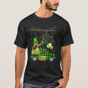 T-shirt Berger Allemand Dabbing Shamrock St Patrick's