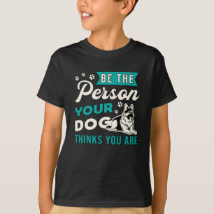 T-shirt Berger Allemand Être La Personne Amoureux des chie