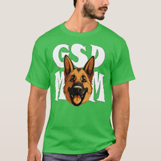 T-shirt berger allemand GSD Maman mignonne chien mère Fête