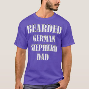 T-shirt Berger allemand harcelé papa Chien Propriétaires d
