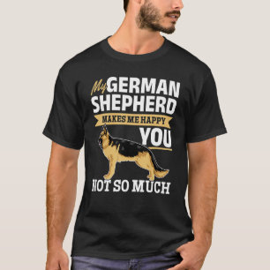 T-shirt berger allemand Lover - Mon berger allemand me fai
