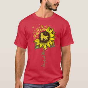 T-shirt berger allemand maman tournesol berger cadeaux chi