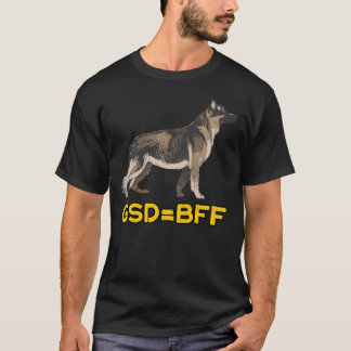 T-shirt Berger Allemand Meilleur Ami Pour Toujours