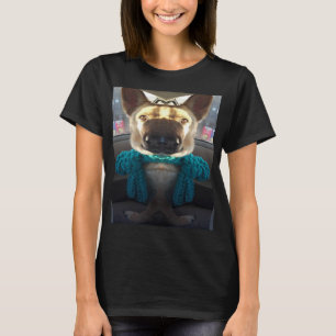 T-shirt Berger Allemand Miroir Distorsion Femme Chemise