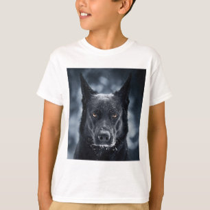 T-shirt Berger allemand noir