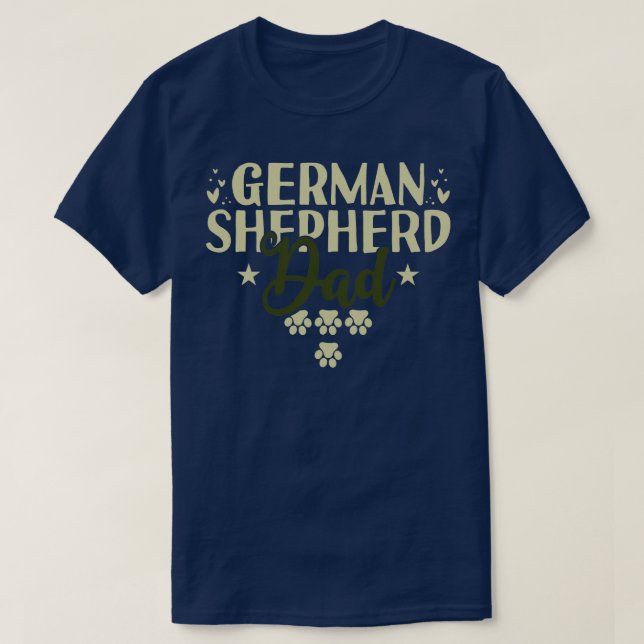 T-shirt Berger allemand papa 1 (Design devant)