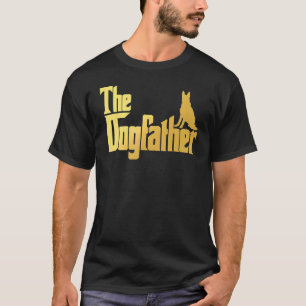 T-shirt Berger Allemand Papa Le Dogfather Père Anniversair