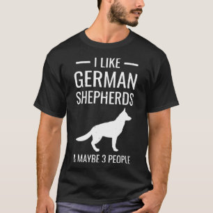 T-shirt Berger Allemand S Amp Peut-Être 3 Personnes