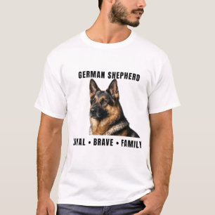 T-shirt Berger Allemand – T-shirt Famille Courageu