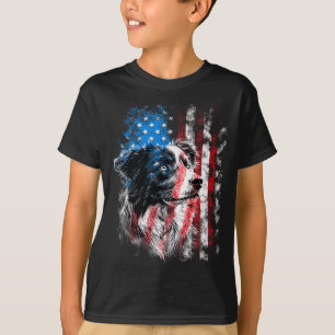 T-shirt Berger Australien amateur de chiens pour la fête d