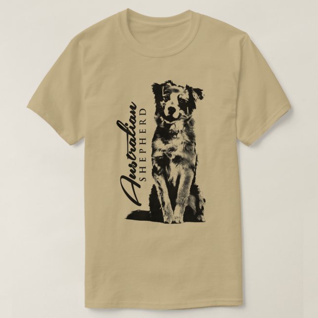 T-shirt Berger australien Aussie (Design devant)