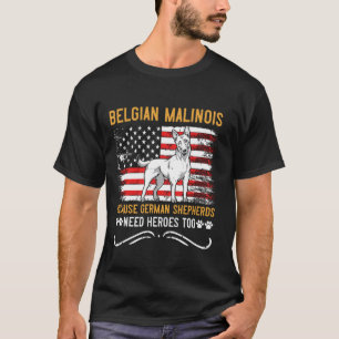 T-SHIRT BERGER BELGE PARCE QUE LES BERGERS ALLEMANDS ONT B