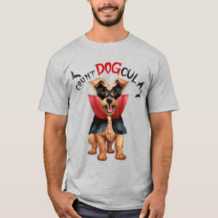 T-shirt Berger Picard Vampire Chien Drôle Halloween
