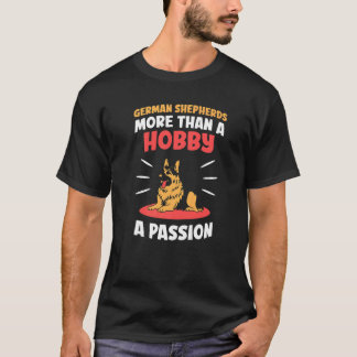 T-shirt Bergers allemands plus qu'un hobby une passion
