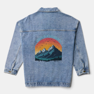 T - Shirt , Bergmorgens Jeansjacke