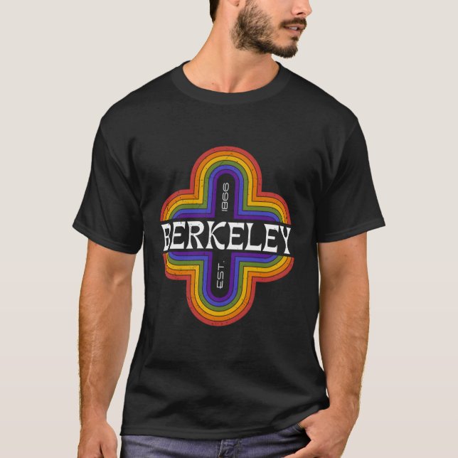 T-shirt Berkeley Californie 1866 (Devant)