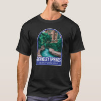 Berkeley Springs West Virginia Illustration Voyage