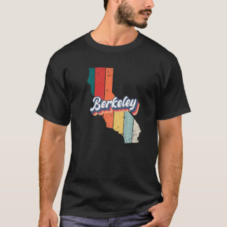 T-shirt Berkeley Ville Rétro Vintage Ville Natale Californ