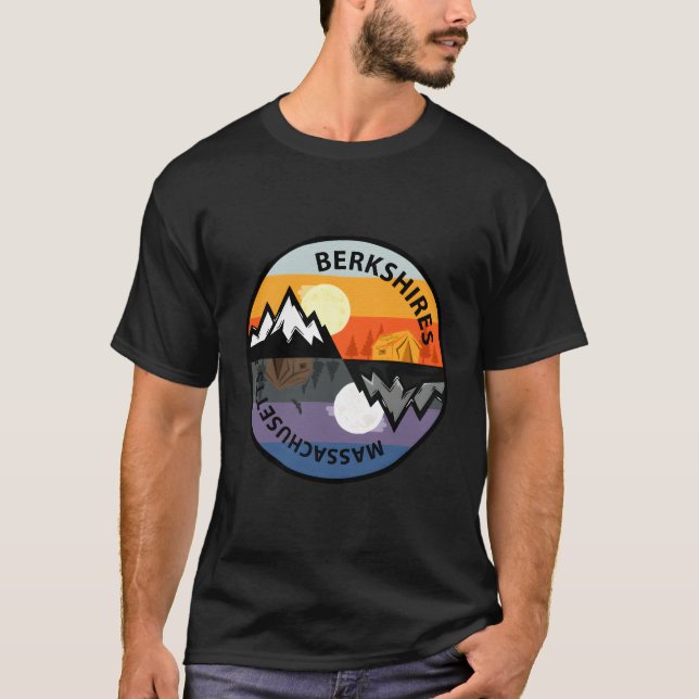 T-shirt Berkshires Massachusetts Camg (Devant)