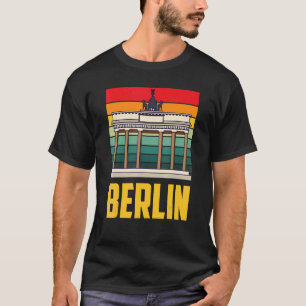 T-shirt Berlin Visite de la Porte de Brandebourg Pariser P