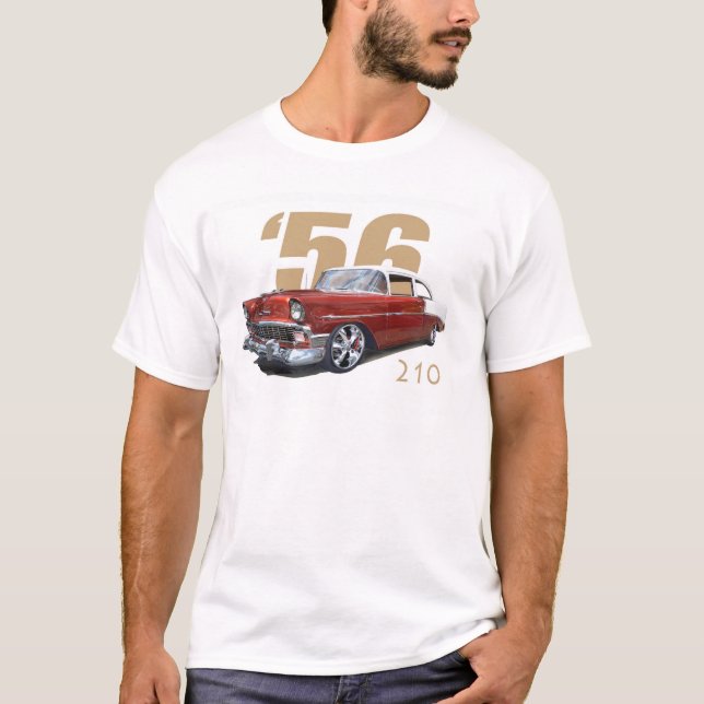 T-SHIRT BERLINE 1956 DE CHEVROLET 210 (Devant)
