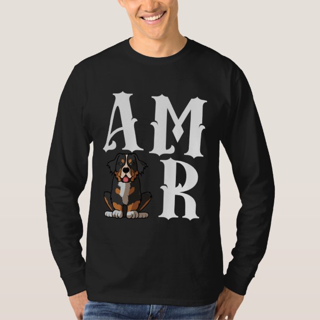 T-shirt Bermese Mountain Dog Love r (Devant)