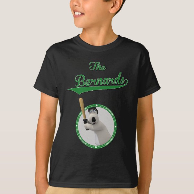 T-shirt Bernard Bear Base-ball Merchandise (Devant)